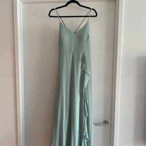 Birdy Grey Theresa Chiffon Dress - Sage